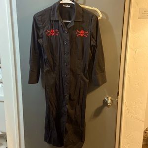 Beauty Fiend skull dress small